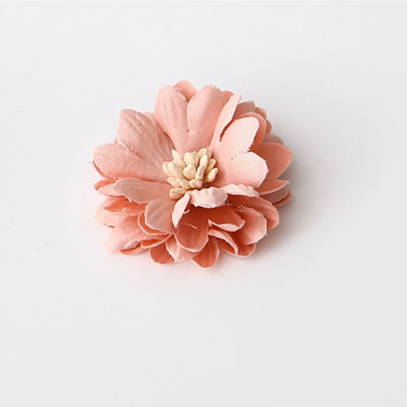 Colorful Flower Corsage for clothing flower applique for hair accessory