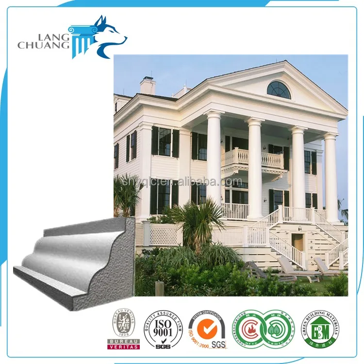 
EPS Foam Cement Coating Machine Polystyrene Cornice Moulding 