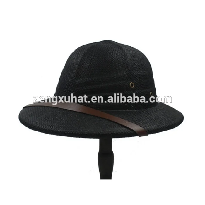 Adults Jungle Safari Helmet Hat Pith Explorer Zoo Keeper Straw Hats Fancy Dress Costume