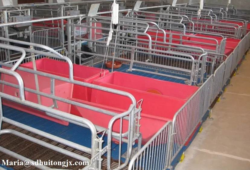 Manufacturer of agricultural livestock equipment pig farrowing crate