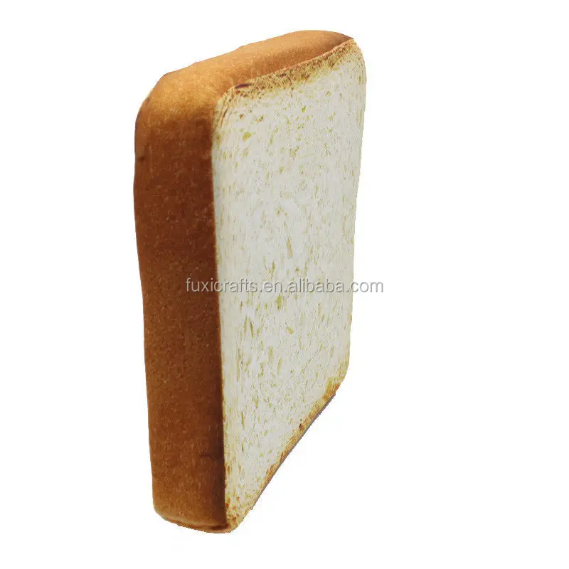 DXL New Design Bread Toast Cat Bed Mat Soft Fleece Puppy Cushion Detachable FX-D-38