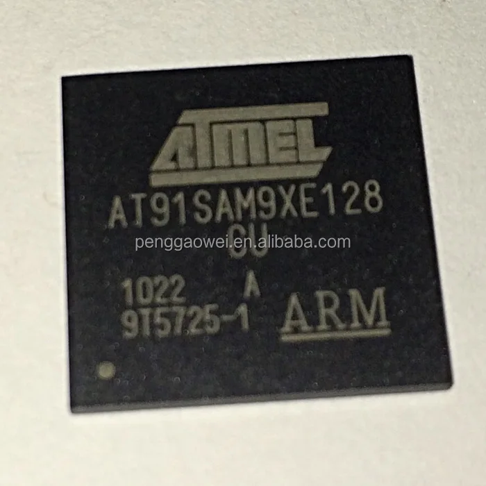 New original AT91SAM9XE128 AT91SAM9XE128-CU Microprocessor LFBGA-217