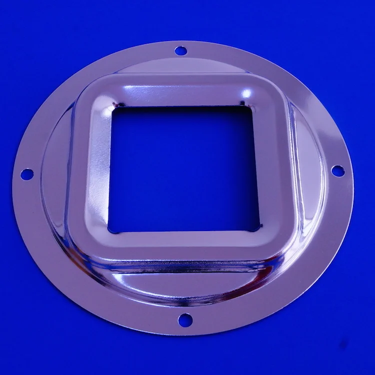 118mm Diameter PC Material Floodlight LED Lamp Cover For 100W 200W