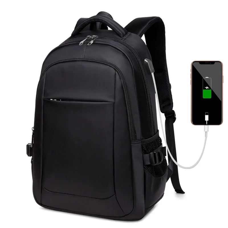 Private Label Custom Smart USB Charger Multifunctional Man Bags Shoulder School Backpack Waterproof With Logo