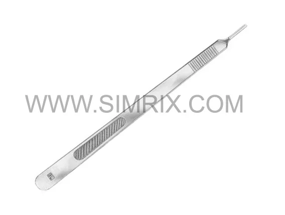 
Stainless Steel Deep Surgery Scalpel Handle 3L 