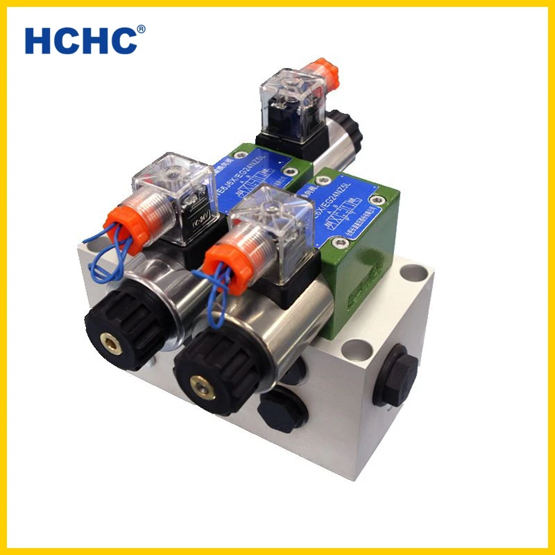 hydraulic manifold block solenoid valve HCDYF3