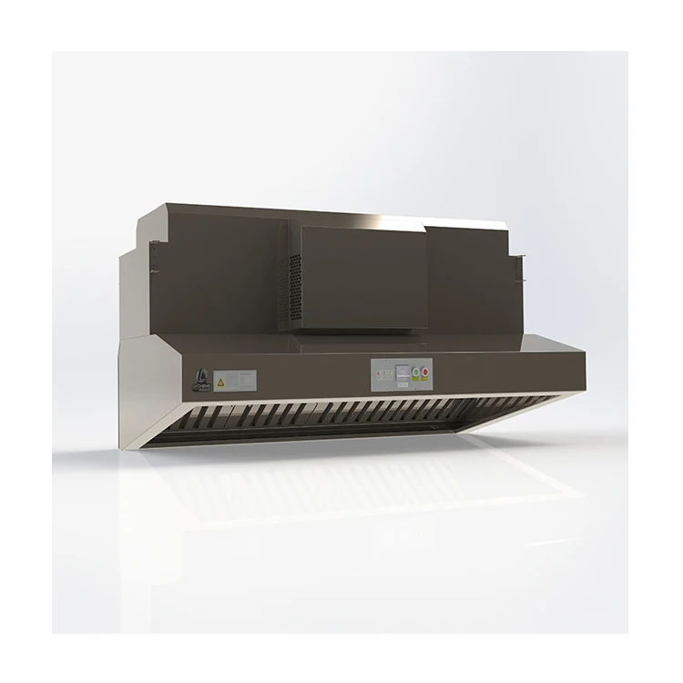 LVcheng restaurant kitchen bbq commercial rangehood for kitchen fume exhaust system