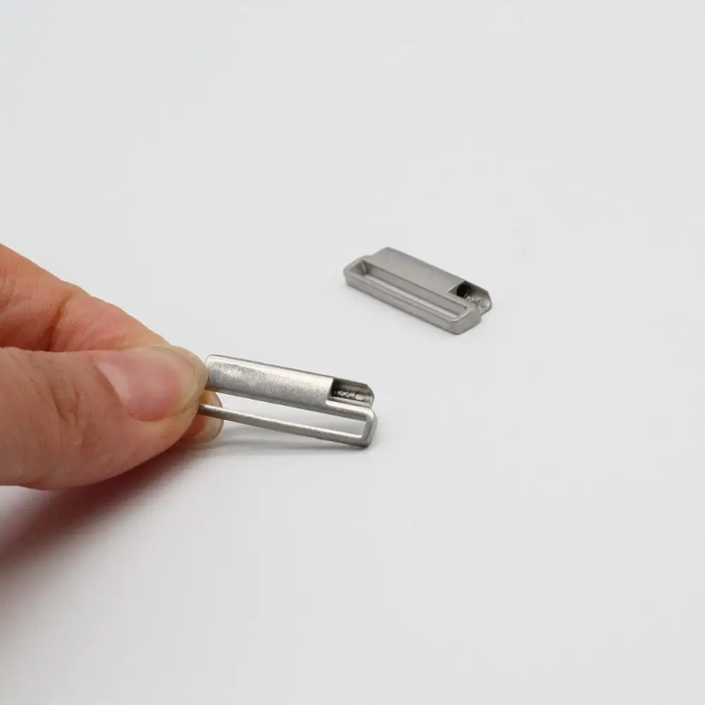 Paracord Woven Watch Bracelet Metal Clasp Adapter Lug 22mm