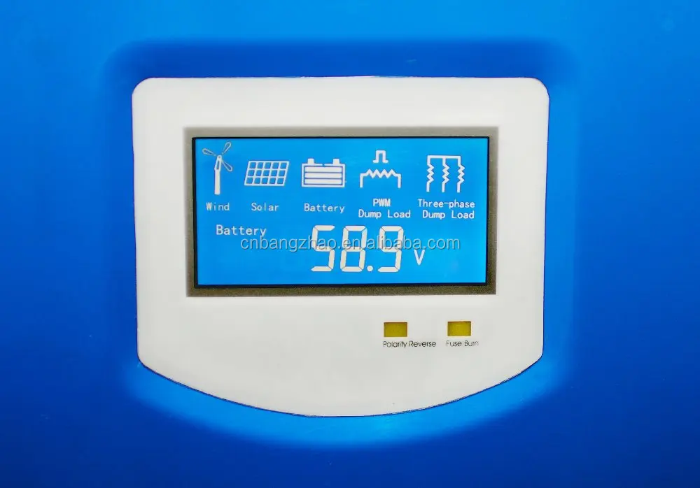 off grid wine system battery charger controller 10KW wind+3KW solar with three phase dump load