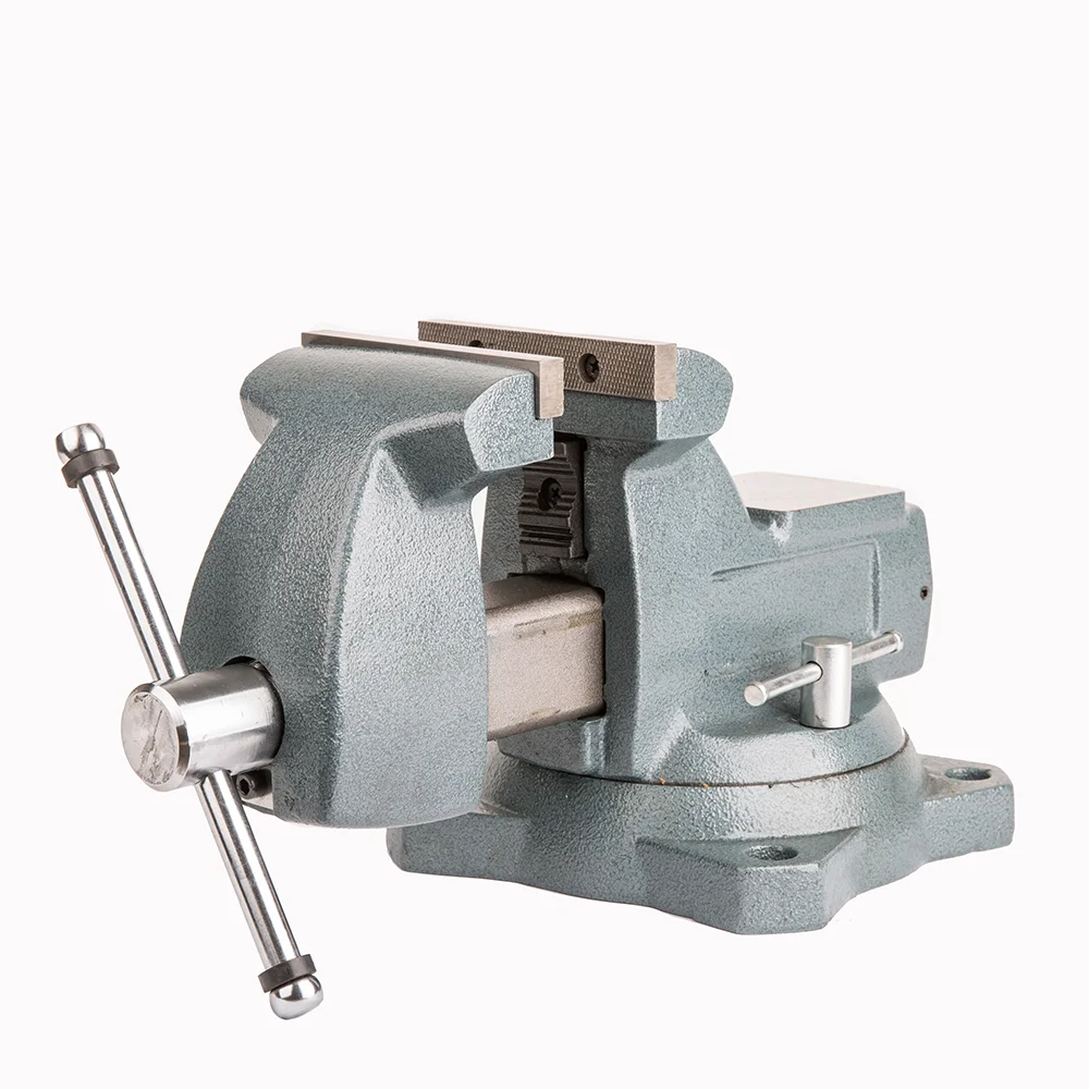 74 model bench vise    74 series Square Steel Bench Vsie/ Bench  Vice with Anvil