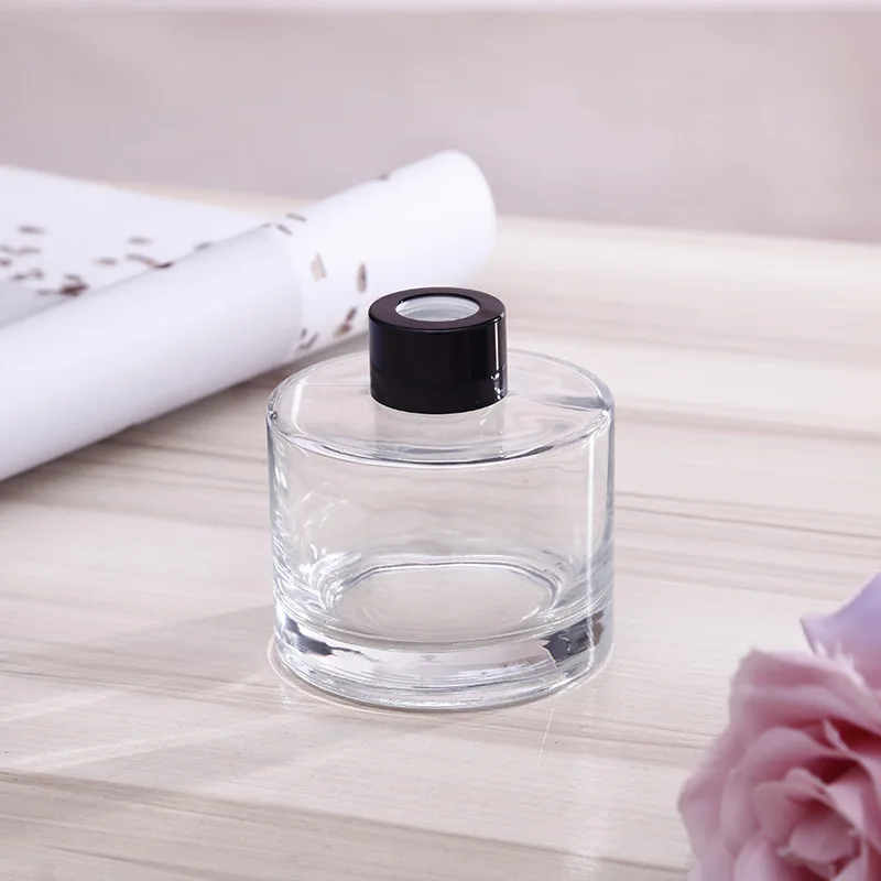 50ml 100ml 150ml 200ml factory round empty glass reed diffuser bottles wholesale