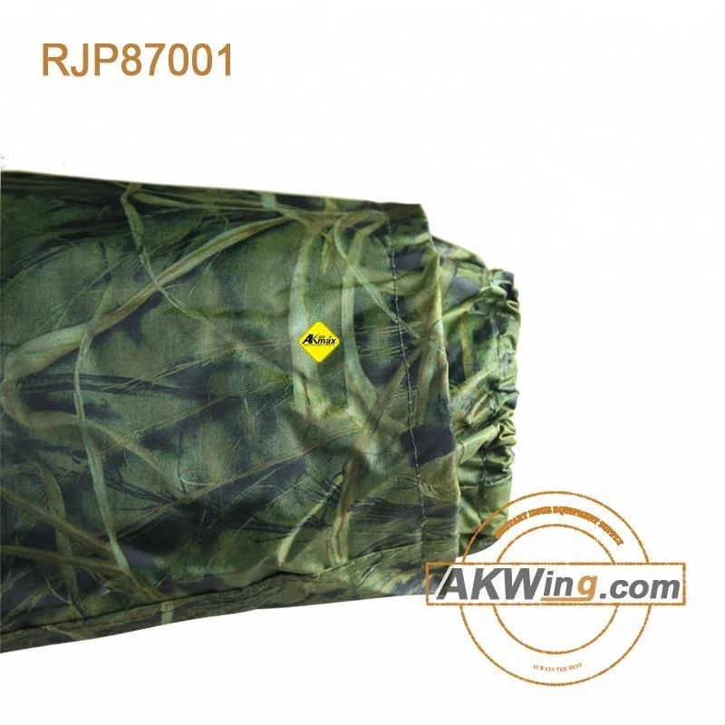 Army Forest Camouflage PVC Raincoat Police Rain Suits Military Raincoat