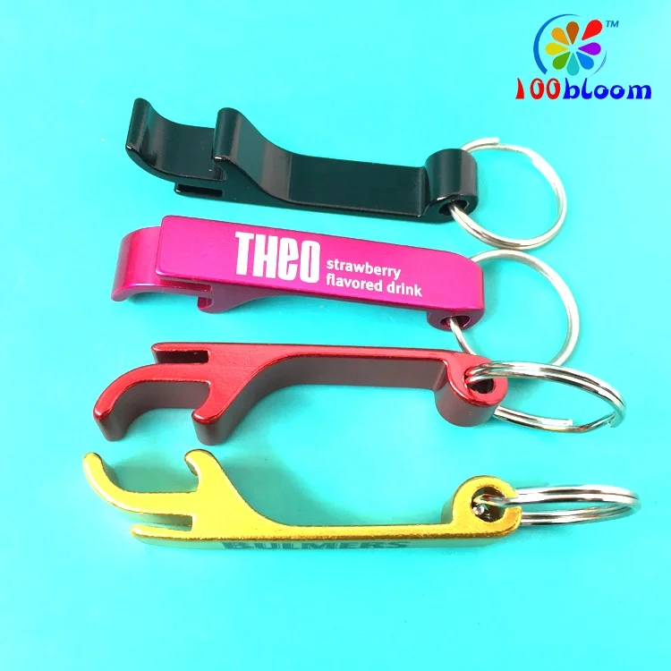 Factory supply 6.5cm cheap keyring bottle opener