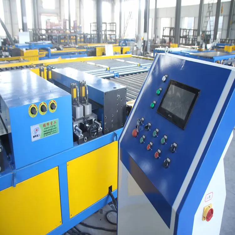 Manufacture 1300mm 1600mm HVAC tube pipe U shape auto air duct line 5 forming machine customized