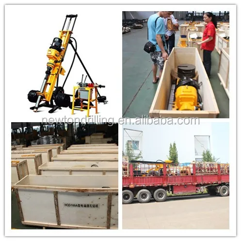 Electric Small Bracket type Pneumatic Rock Bolt Core Drilling Rig