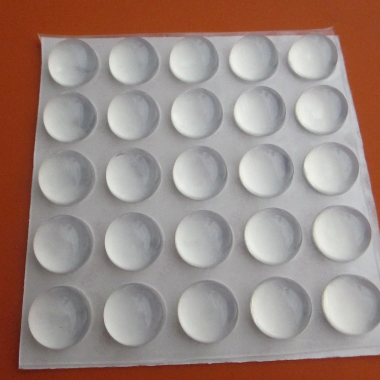 Anti Slip Silicone Rubber Adhesive Bumper Pads / Feet Pads