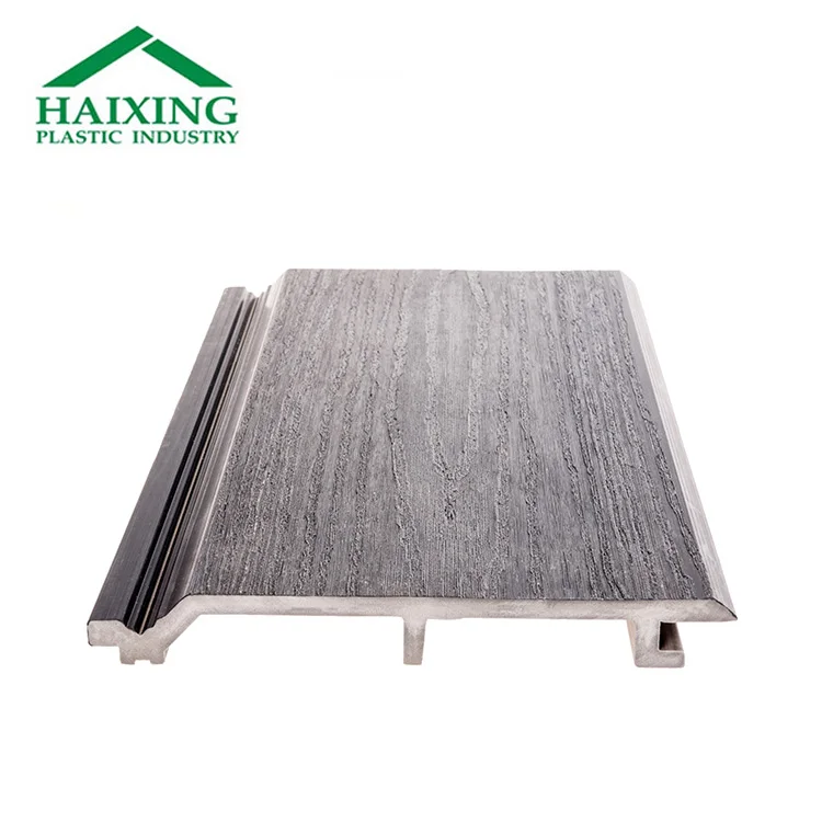 PVC/WPC Weather Resistant Exterior Wood Easy Install Wall Cladding