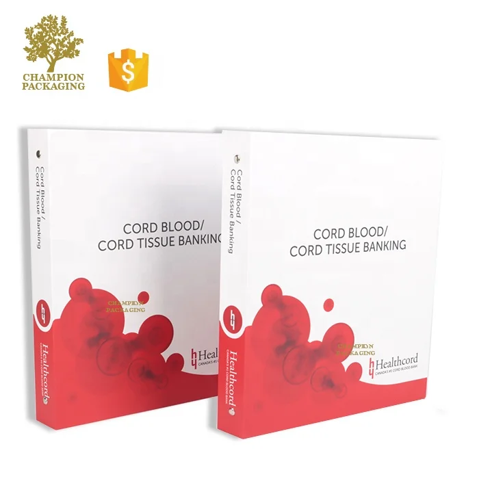 Прочная ткань/бумажной обложкой 3 записная книжка с кольцевым механизмом с изготовленным на заказ логосом