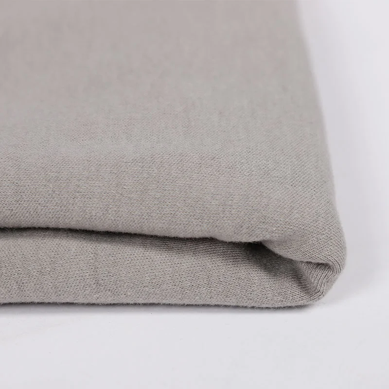 Inherently fr modacrylic knitted viscose fabric for safety outdoor workwear