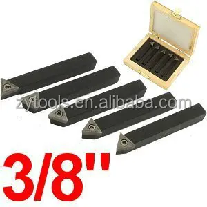 5 PC INDEXABLE CARBIDE TURNING TOOL SETS AR AL BR BL E inserts