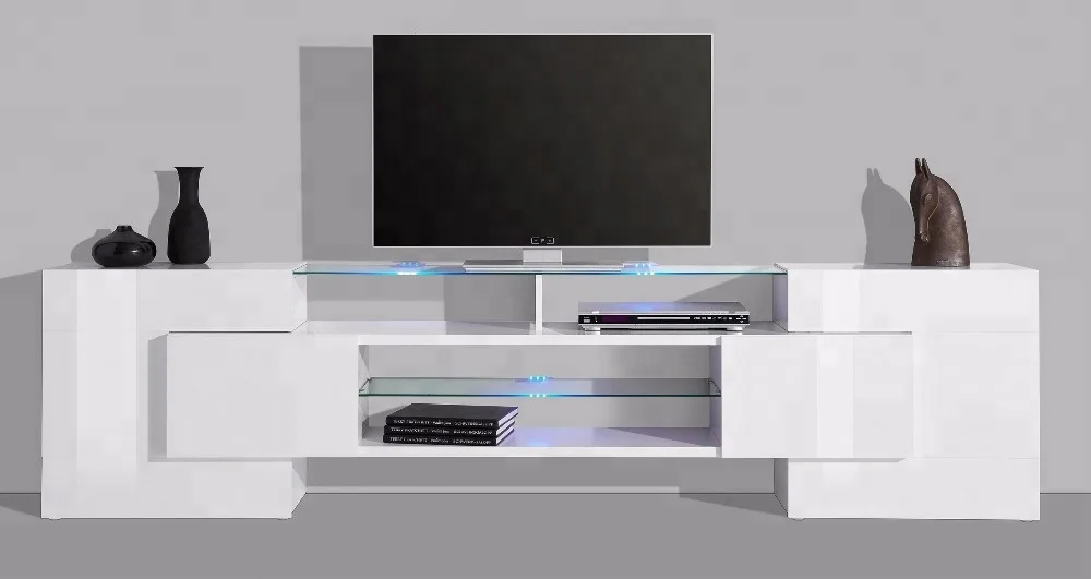 2023 Hot Selling Wood Modern TV Stand Showcase TV Cabinet for Living Room