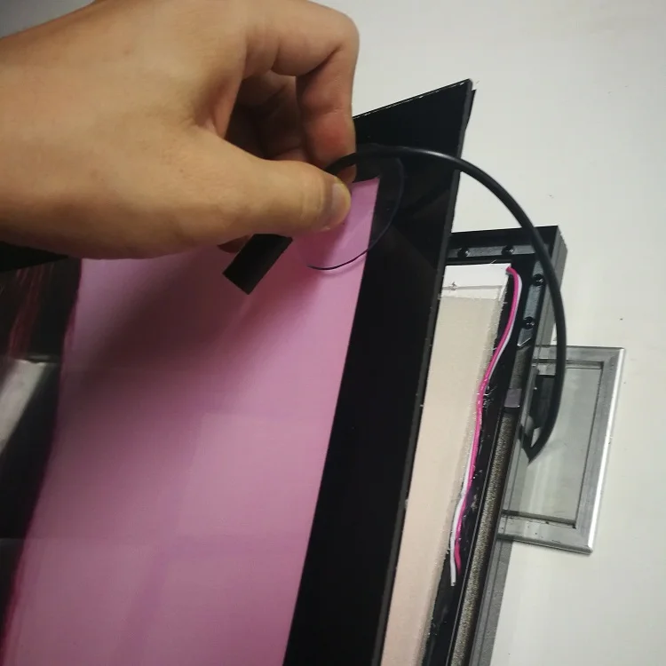 Aluminum frame led magnetic light box A1 acrylic advertising LED photo frame