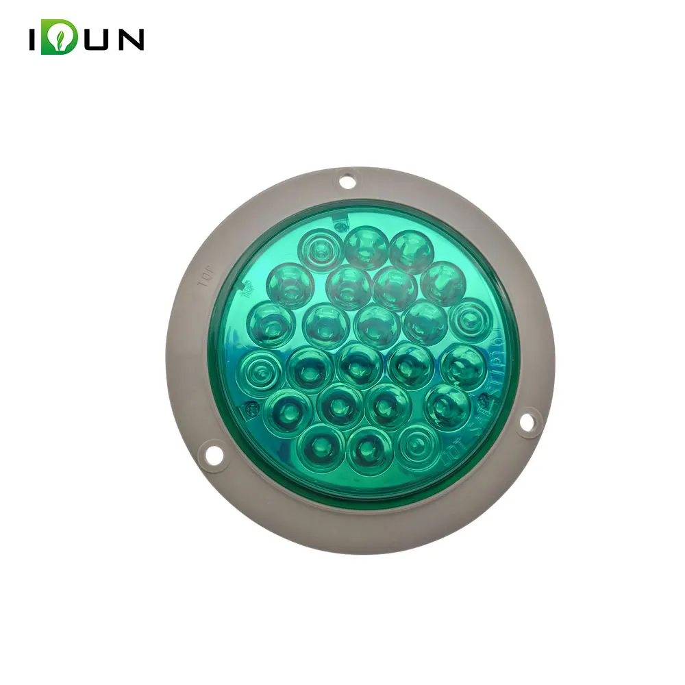 24 LED Car Truck Trailer Lorry Brake Light Stop Turn Tail Light Lamp Use for Stop Tail Indicator and Reverse