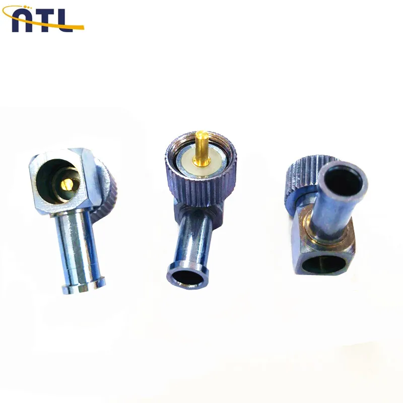 
Electroplate RG58 N Male To BNC Female UHF VHF Coaxial CB Antenna Cable Connectors 