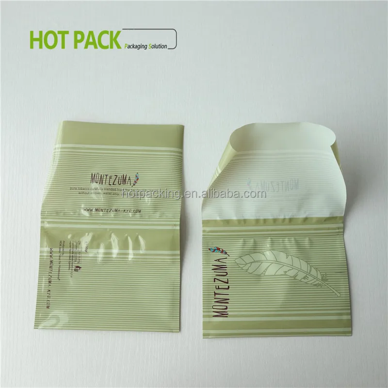 wholesale rolling tobacco pouches / rolling tobacco plastic pouch