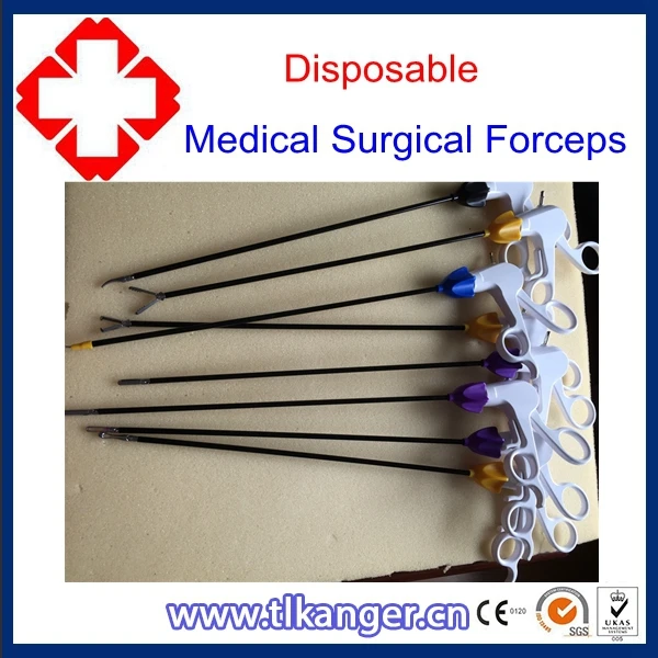 High quality compact size surgical medical disposable forceps instrument  Disposable medical forceps scissor