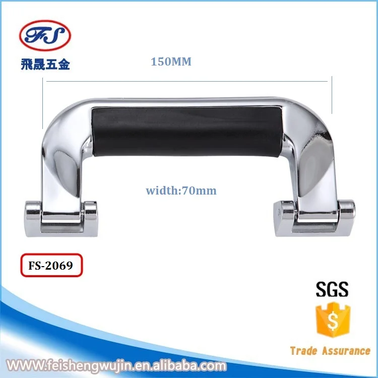 FS-2069 Luggage plastic top carry handle parts, Tool case plastic carrying handle, Luggage bag suitcase plastic handle parts