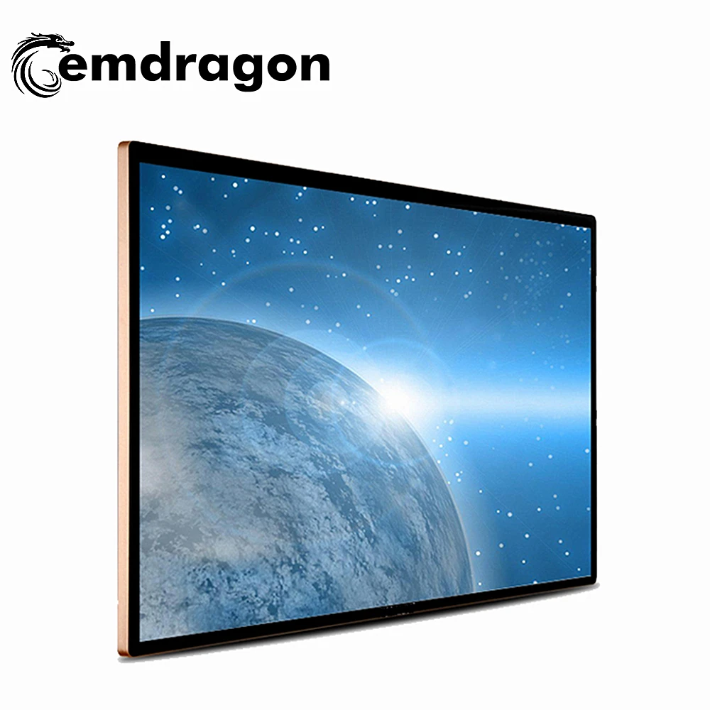 All in One Touch Advertising Display Wifi Advertising Video Player Android Wall Mount Tv Magic Mirror Display Advertising