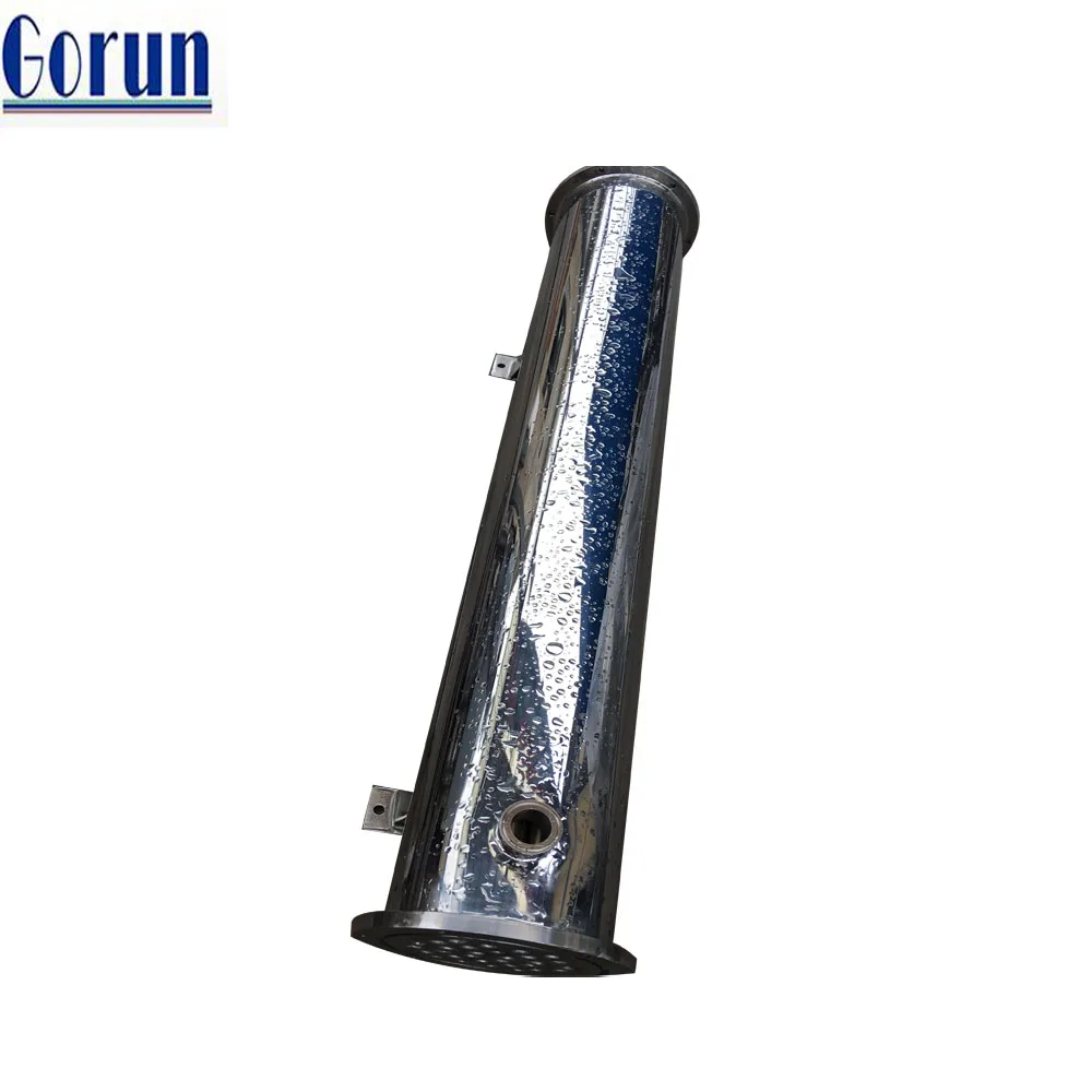 
 Охлаждающий Теплообменник из соевого молока, конденсатор из нержавеющей стали  