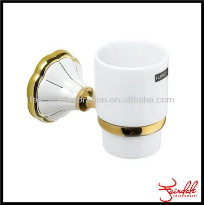 сплав цинка и керамических сделано хром покрытием роскошный отель ванной подстаканник 27-9858