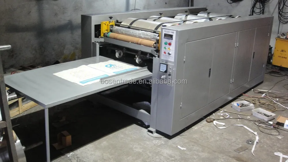 Best Sale Printer Pp Woven Bag Paper Bag Nonwoven Fabric Bag 4 Color Logo Small Flexo Printing Machine