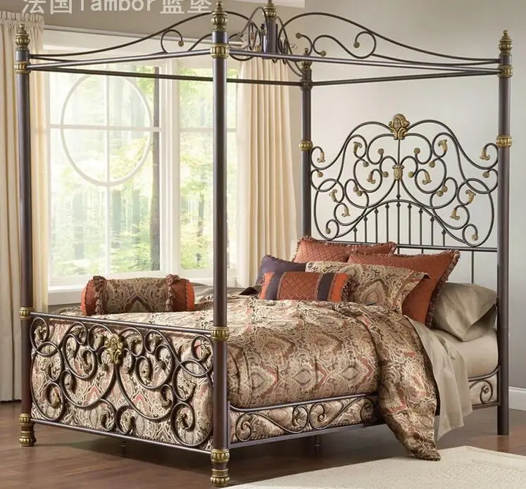 manufacturer new design wrought iron bed antique beds decorative beautiful beds