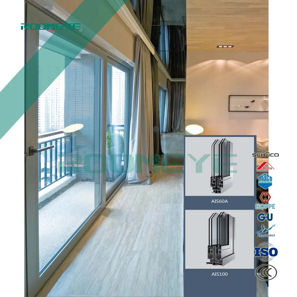 ROOMEYE super quality aluminum windows and doors drawing hot sale