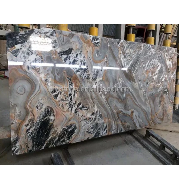 2015 new marble product Italian black marble tile