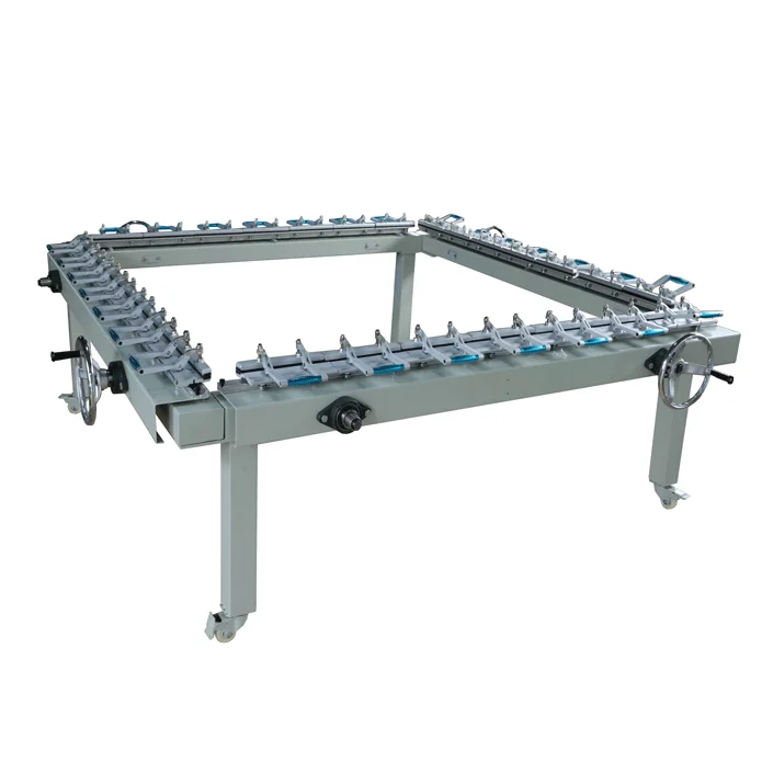 Automatic Semi-Automatic High-Tension Silk Machine for Silk Screens CTP Type with Manual Tighten Screen Plate Condition New Used
