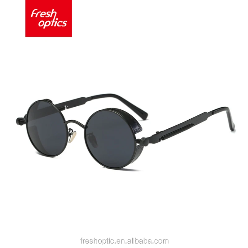 Factory supply fresh optics city vision round sunglasses