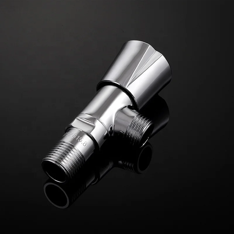 Bathroom Application Faucet Accessory Two Way Brass Angle Valves