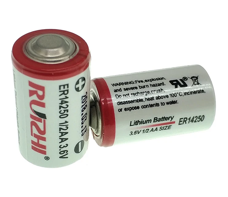 3.6v ER14250 ammeter battery non-rechargeable lithium batteries