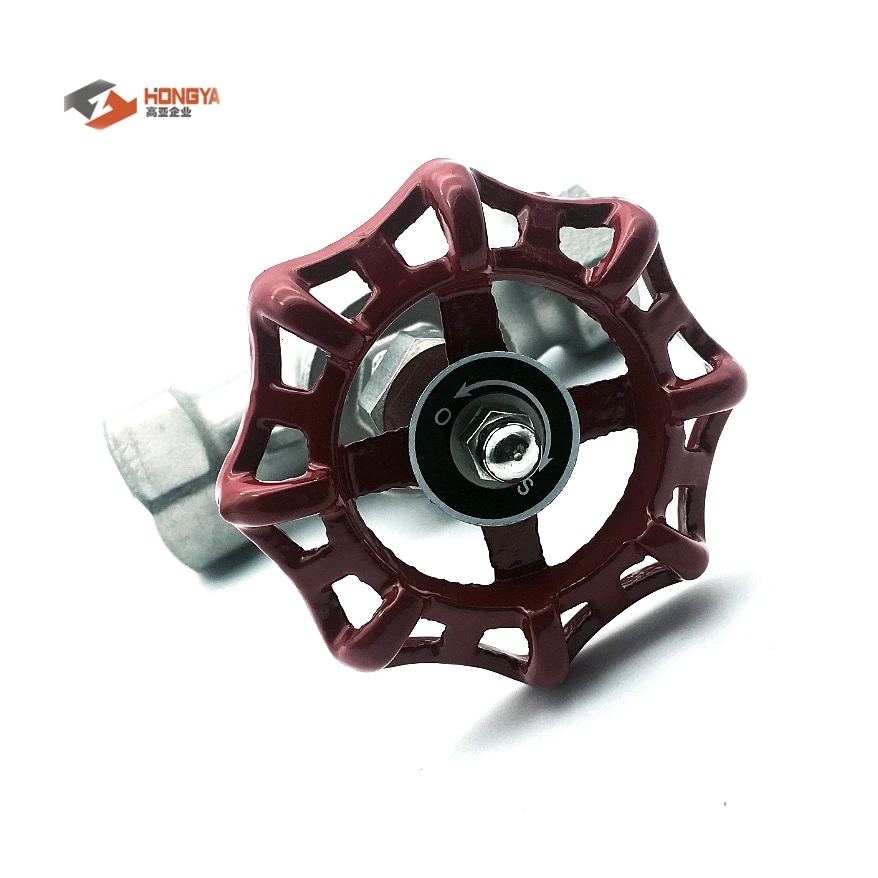 stainless steel globe valve good price NPT BSPT valve ball