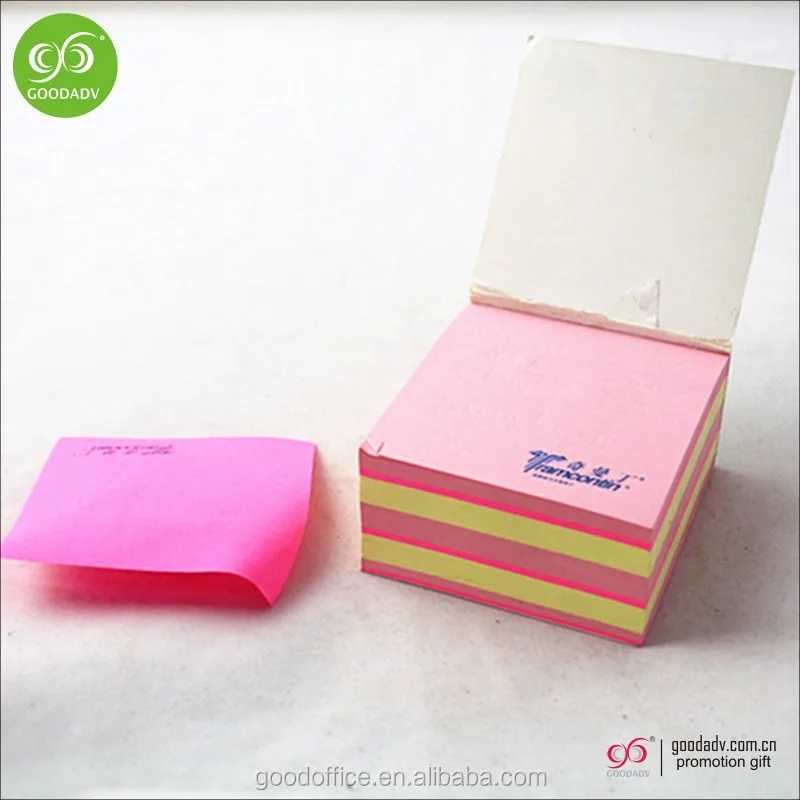 
Factory made color printing cheap custom design paper sticky notepads 