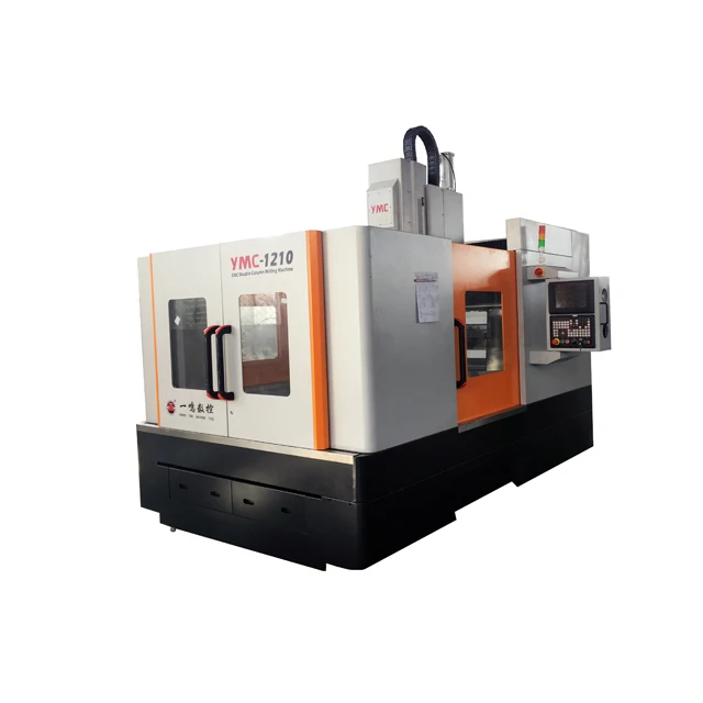 Высокая рентабельность YMC-1210 модель двухколоночная с ЧПУ фрезерный станок центр с Тайванем или Японии ЧПУ контроллер