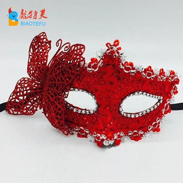 butterfly lace masquerade venice mask for party