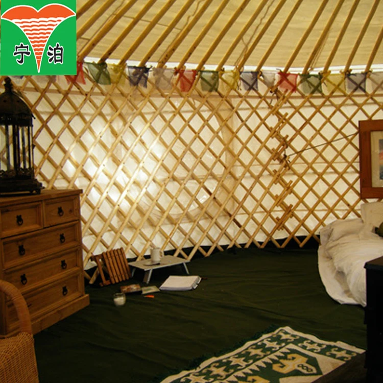 High quality homemade wholesale uv-resistant waterproof yurt tent camper for sale