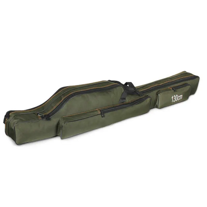 
Folding Fishing Rod Storage Case Rod Bag Canvas Fishing Bag 