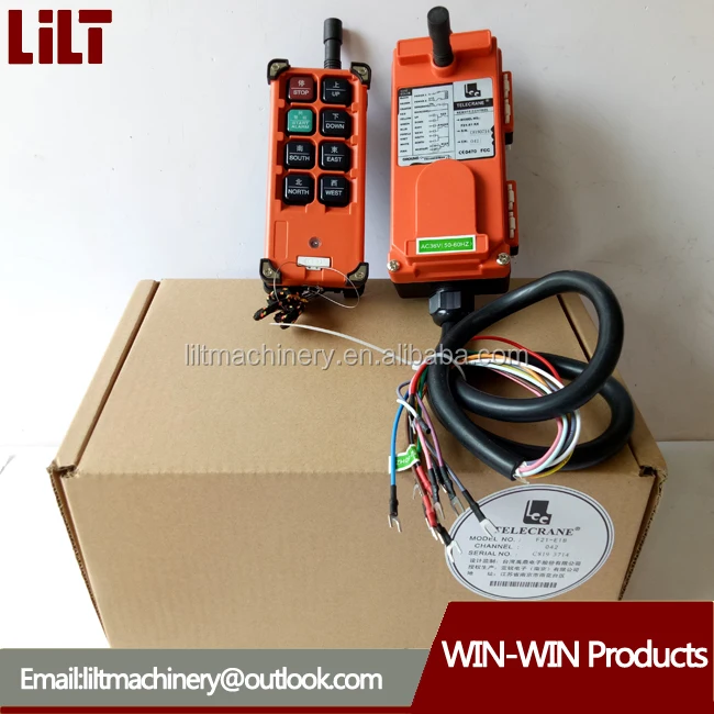 Joystick Crane Overhead Radio Pendant F21-e1b Industry Remote Control