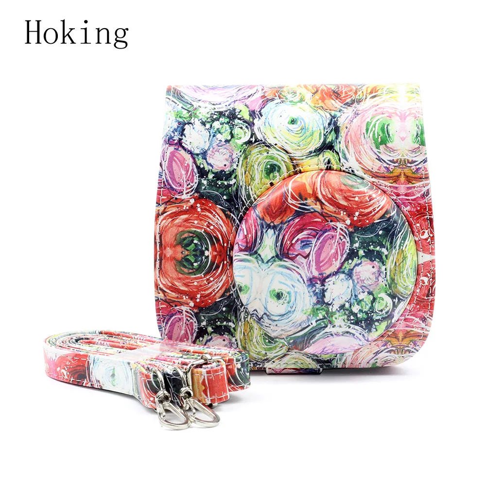 Impressionistic Instax Min 8 Outdoor Portable camera bag